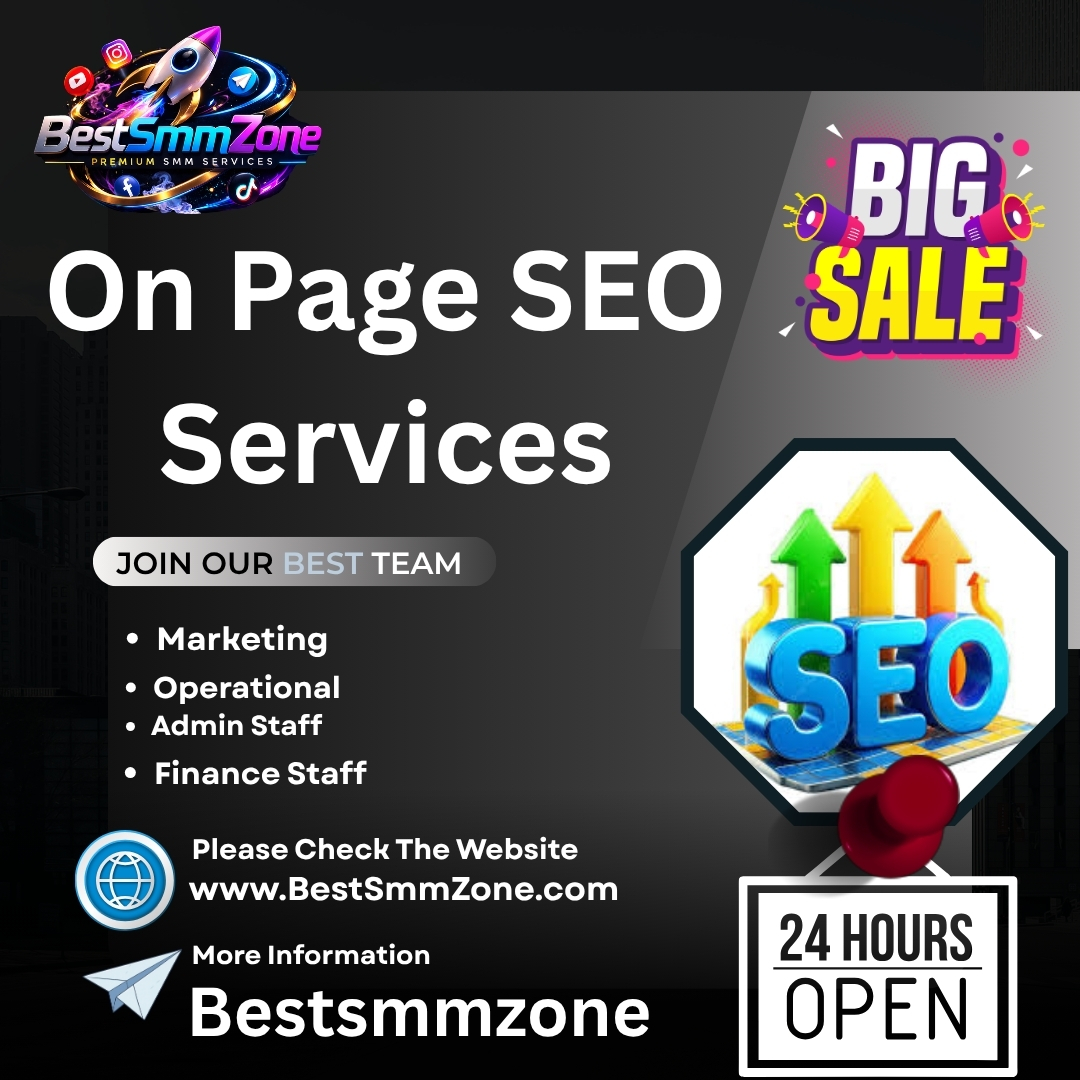 On Page SEO Services